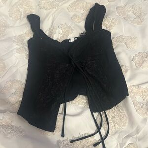 Crop top from garage